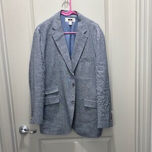 Joseph Abboud light blue Blazer with Subtle Pattern